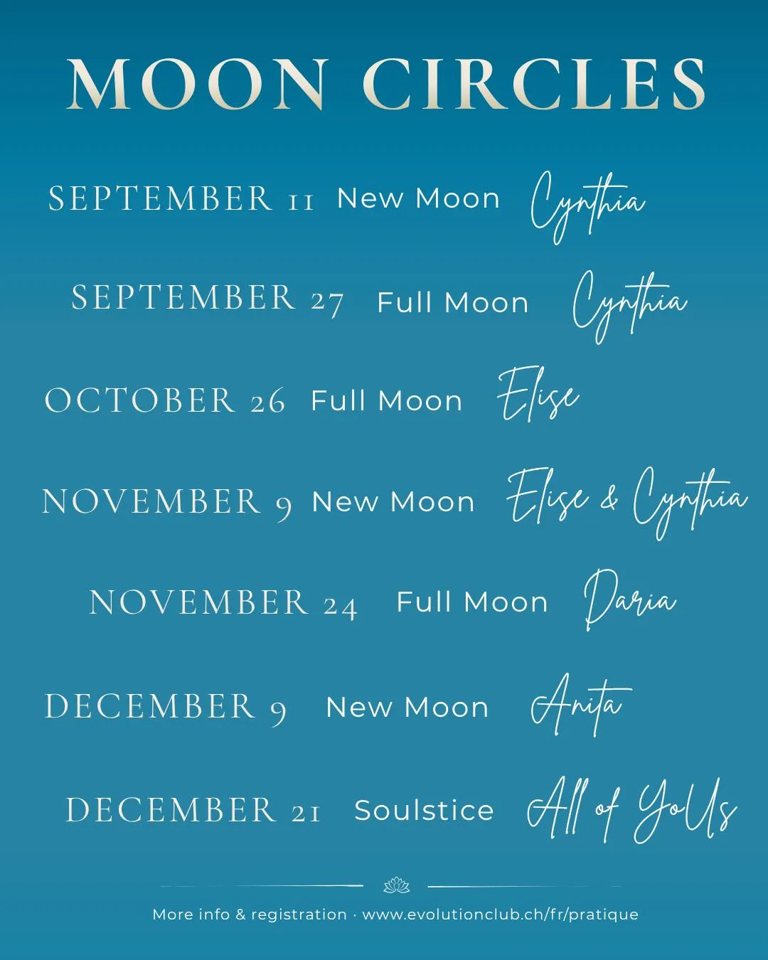 Moon Circle Event
